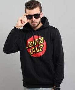 Santa Cruz Classic Dot Hoody černá XL