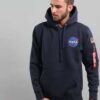 Alpha Industries Space Shuttle Hoody navy S