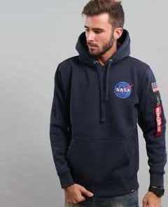 Alpha Industries Space Shuttle Hoody navy S