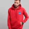 Alpha Industries Space Shuttle Hoody červená S