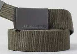 Urban Classics Canvas Belt olivový