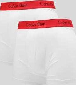 Calvin Klein Boxer Brief 2 Pack C/O bílé / červené XL