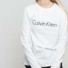 Calvin Klein LS Crew Neck C/O bílé M