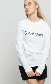 Calvin Klein LS Crew Neck C/O bílé M