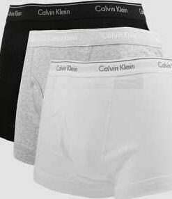 Calvin Klein 3 Pack Classic Fit Trunks C/O bílé / černé / melange šedé XL