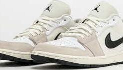 Jordan 1 Low Premium sail / black - white EUR 48.5