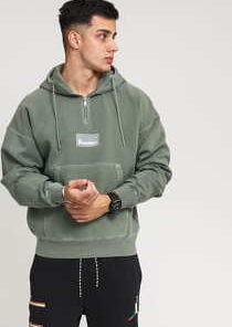 Jordan M J 23ENG Fleece PO Hoodie olivová M