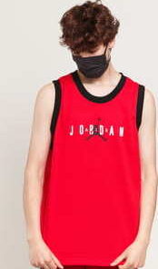 Jordan M J JM Sport DNA Tank červený / černý XL