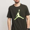 Jordan M J Jumpman SS Crew tmavě olivové S