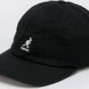 KANGOL Washed Baseball černá