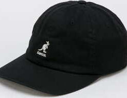 KANGOL Washed Baseball černá