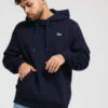 LACOSTE Hooded Fleece Sweatshirt navy XL