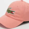 LACOSTE Large Logo Cap lososová