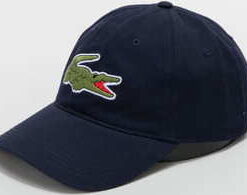 LACOSTE Large Logo Cap navy