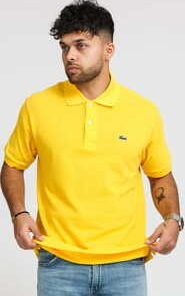 LACOSTE Men's Classic Polo žluté XL