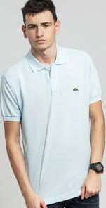 LACOSTE Men's Classic Polo světle modré L