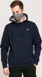 LACOSTE Men's Hooded Sweatshirt navy S