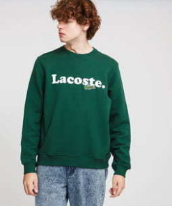 LACOSTE Men's Lacoste And Crocodile Branded Fleece Sweatshirt XL