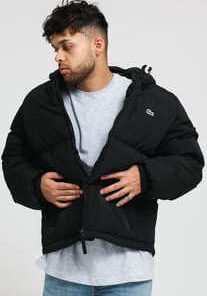 LACOSTE Men's Puffer Jacket černá