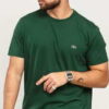 LACOSTE Men's T-Shirt tmavě zelené S