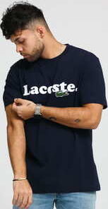 LACOSTE Men's Tee navy L