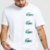 LACOSTE Men's Tee bílé XXL