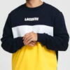 LACOSTE Sport Crewneck žlutá / navy / bílá XL