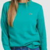 LACOSTE Women's Crewneck zelená L