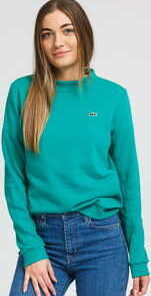 LACOSTE Women's Crewneck zelená L