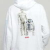 Levi's ® M Levi's X Star Wars Graphic PO Hoodie C-3PO & R2-D2 bílá XS