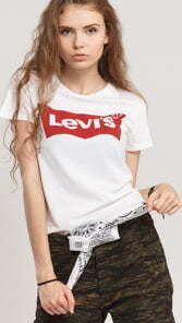 Levi's ® The Perfect Tee bílé XL