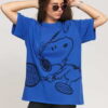 Levi's ® W Graphic Relaxed Oversize Snoopy Tee tmavě modré M