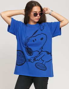 Levi's ® W Graphic Relaxed Oversize Snoopy Tee tmavě modré M