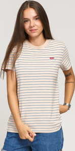 Levi's ® W Perfect Tee béžové / bílé / černé L