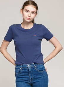 Levi's ® W SS Ribber Baby Tee navy L