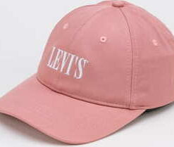 Levi's ® WMNS Serif Logo Cap tmavě růžová