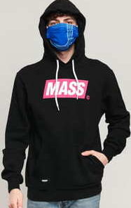 Mass DNM Big Box Hoody černá L