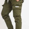 Mass DNM Cargo Jogger Pants olivové 32