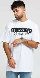 Mass DNM Classics Tee bílé XXL