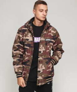 Mass DNM District Jacket camo zelená M