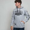 Mass DNM Hassle Hoody melange šedá S