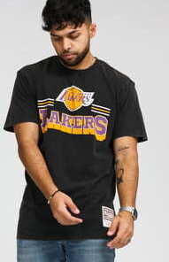 Mitchell & Ness NBA Fan Banner Tee LA Lakers černé M