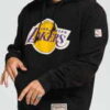 Mitchell & Ness NBA Worn Logo/Wordmark Hoody LA Lakers černá M