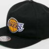 Mitchell & Ness Team Logo Deadstock Throwback Snapback LA Lakers