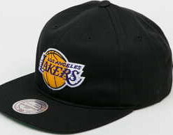 Mitchell & Ness Team Logo Deadstock Throwback Snapback LA Lakers