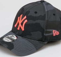 New Era 940 MLB Camo Essential NY camo šedá / černá