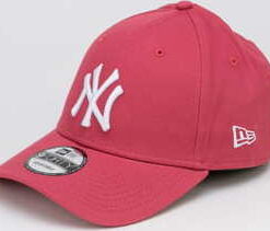 New Era 940 MLB League Essential NY tmavě růžová