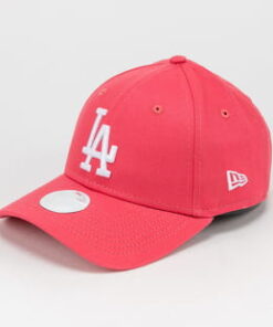 New Era 940W MLB League Essential LA tmavě růžová