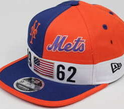 New Era 950 MLB Colour Block LG NY Mets oranžová / tmavě modrá / bílá S-M