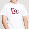 New Era Essential Flag Infill Tee New Era bílé XL